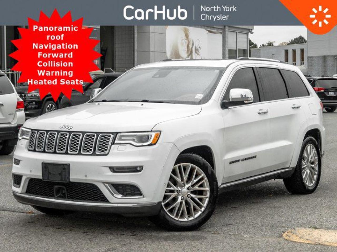 Used 2018 Jeep Grand Cherokee Summit Panoroof Navigation Forward Collision Warning for sale in Thornhill, ON