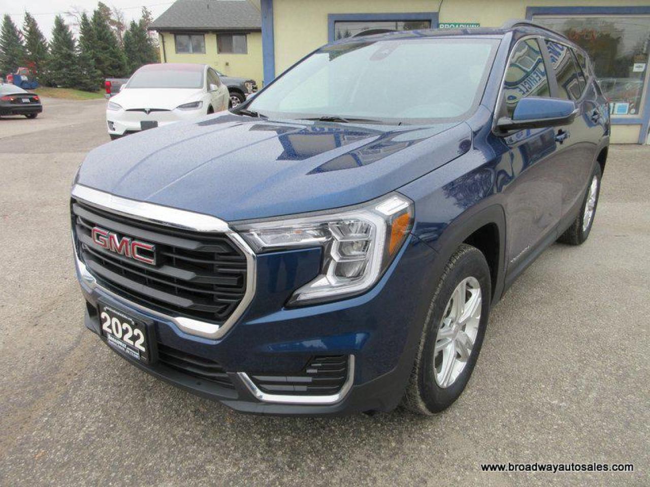 Used 2022 GMC Terrain ALL-WHEEL DRIVE SLE-MODEL 5 PASSENGER 1.4L - TURBO.. NAVIGATION.. HEATED SEATS.. PANORAMIC SUNROOF.. BACK-UP CAMERA.. BLUETOOTH SYSTEM.. for sale in Bradford, ON