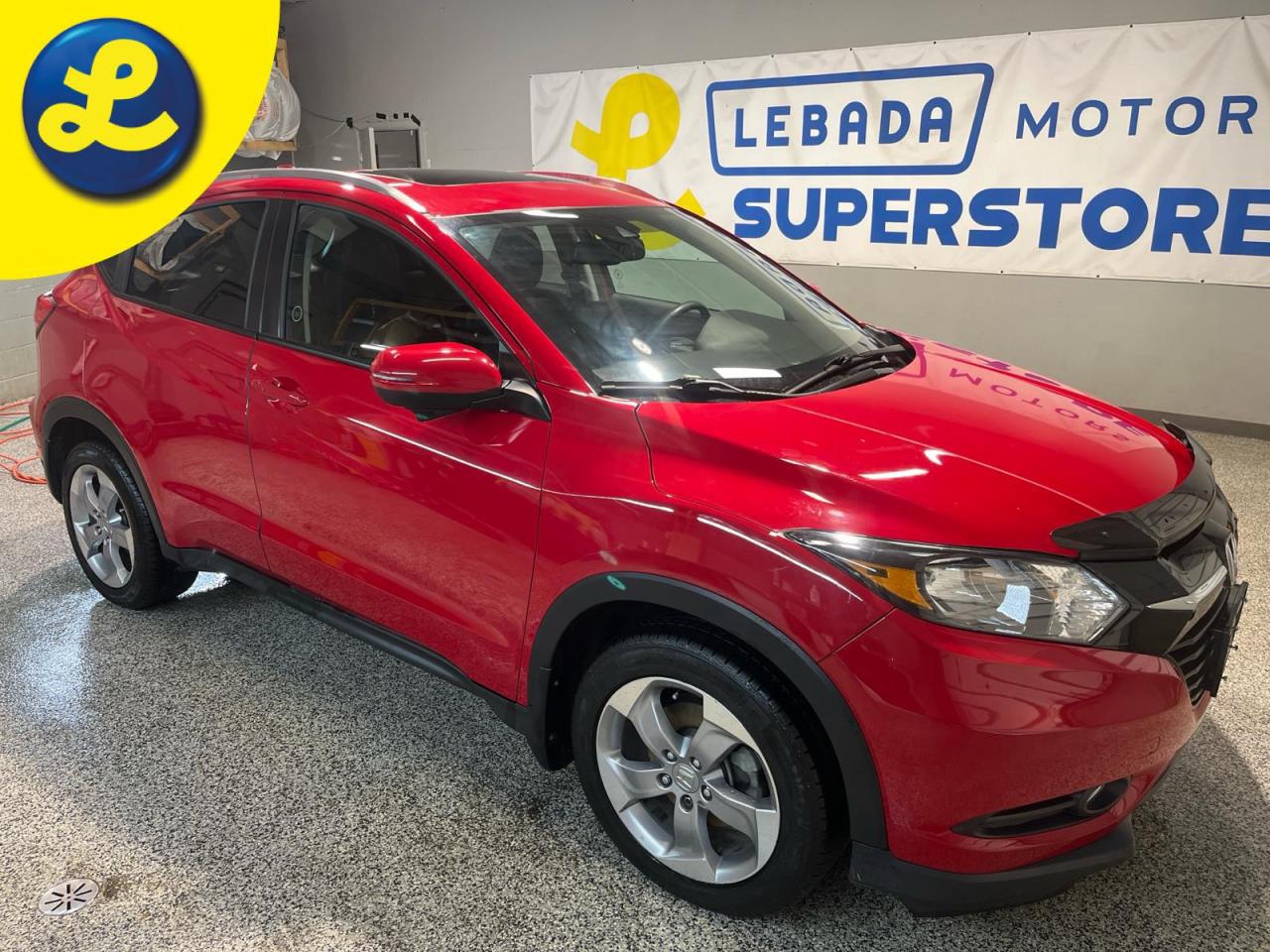 Used 2017 Honda HR-V EX-L w/Navigation 4WD CVT * Sunroof * Navigation * Leather * Backup Camera * Push Start * HondaLink * Keyless Entry * ECO Assist System * Leather Wrap for sale in Cambridge, ON