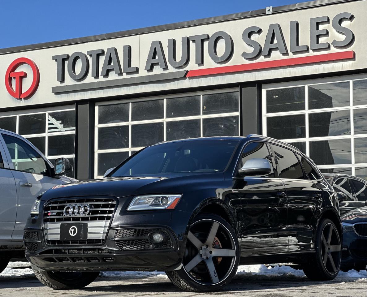 Used 2014 Audi SQ5 TECHNIK | SUPERCHARGED | RED LEATHER | PANO | UPGR for sale in North York, ON