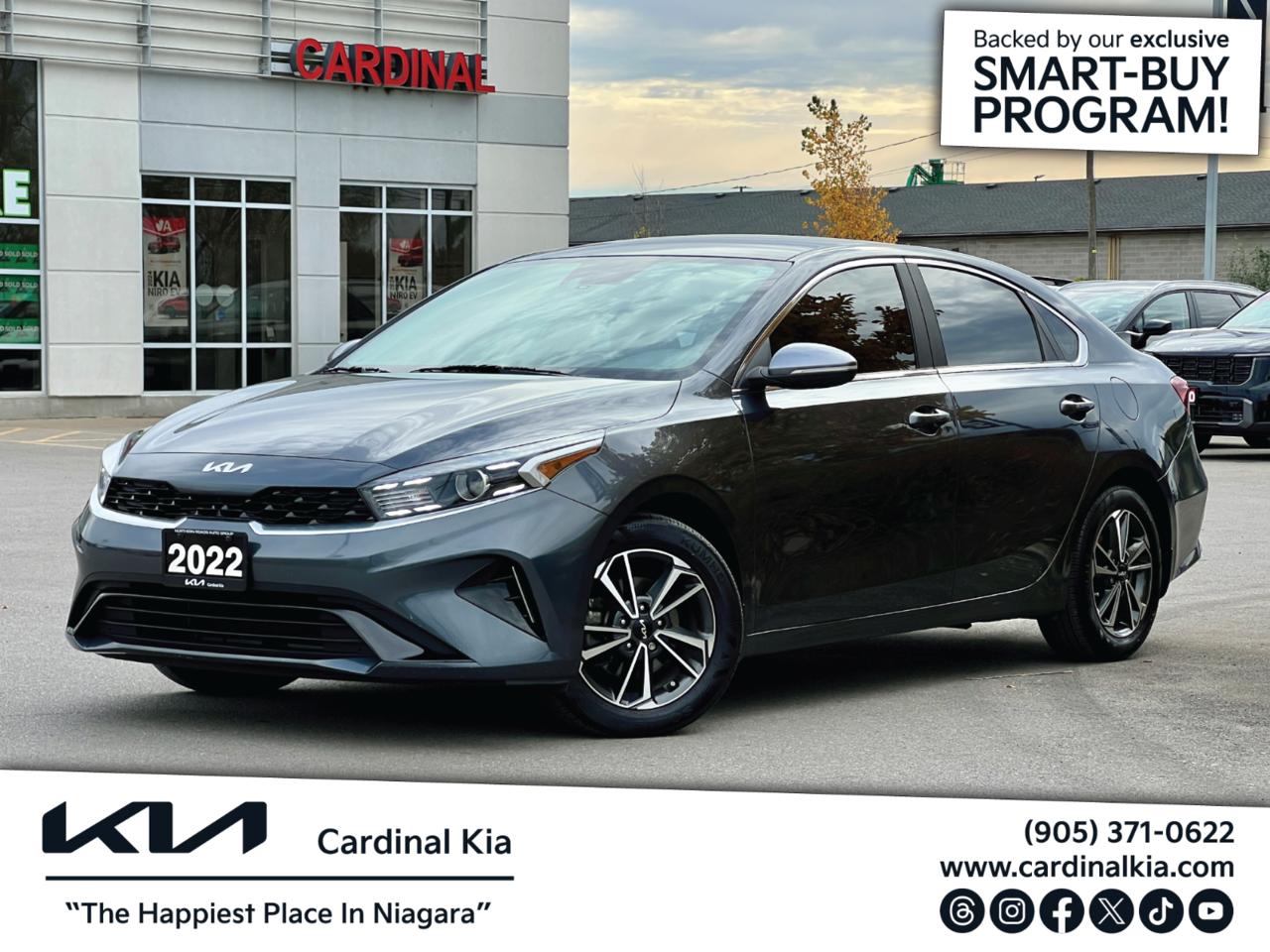 Used 2022 Kia Forte EX IVT for sale in Niagara Falls, ON