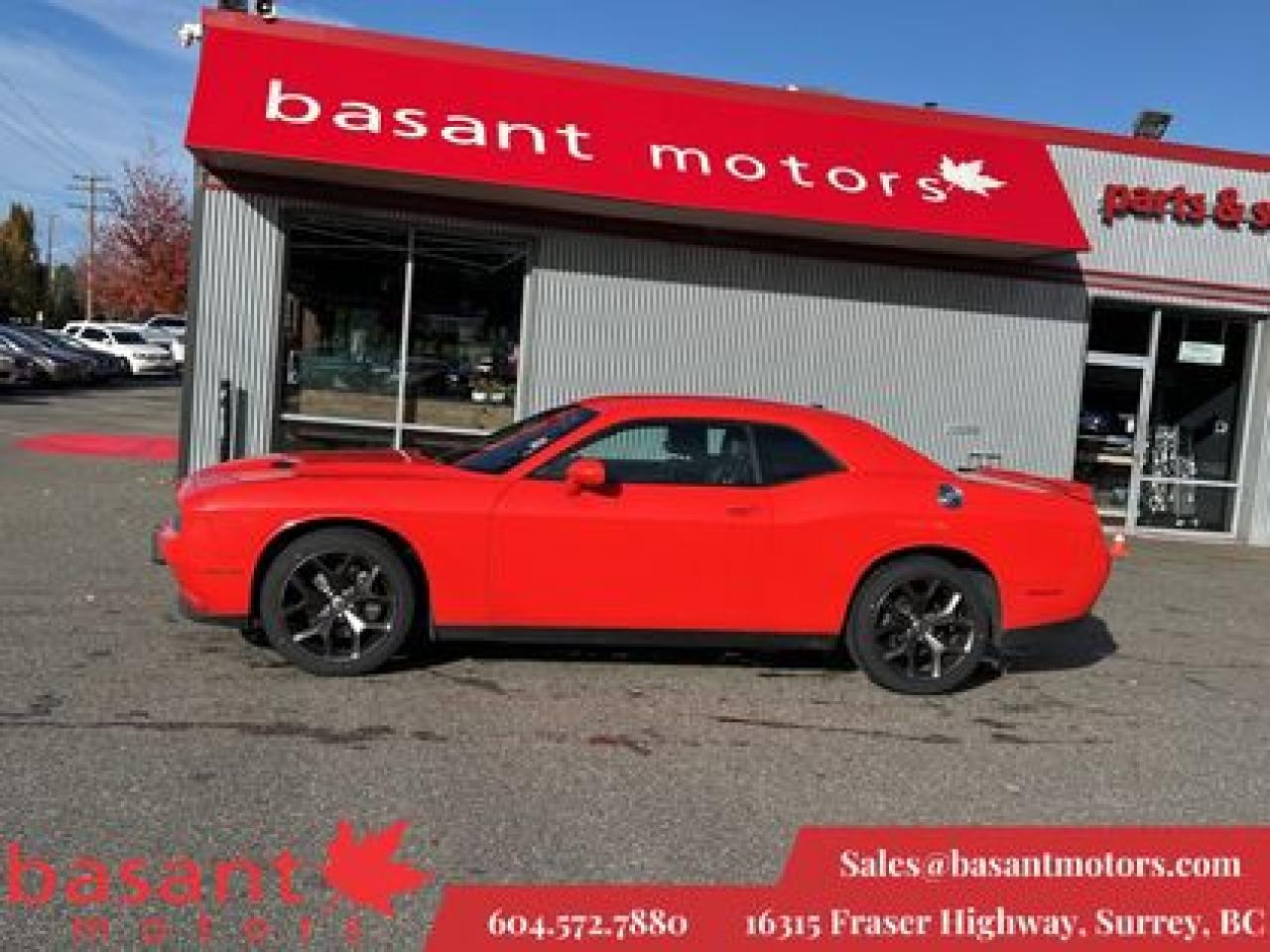 Used 2017 Dodge Challenger SXT Plus, Backup Cam, Heated Seats/Wheel! for sale in Surrey, BC