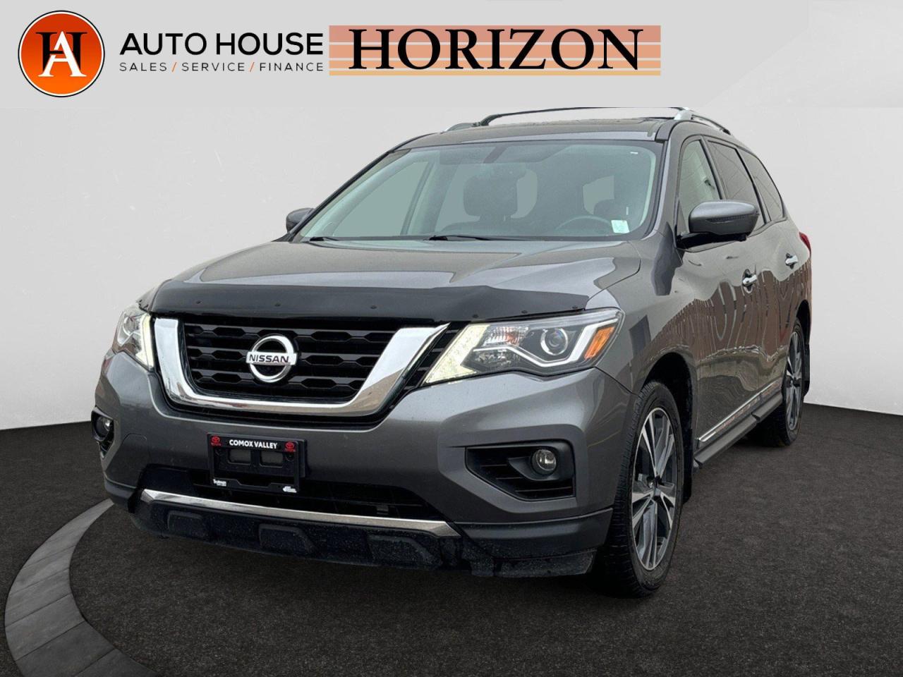 Used 2017 Nissan Pathfinder PLATINUM 7 PASSENGERS REMOTE START LEATHER BACKUP CAM for sale in Calgary, AB