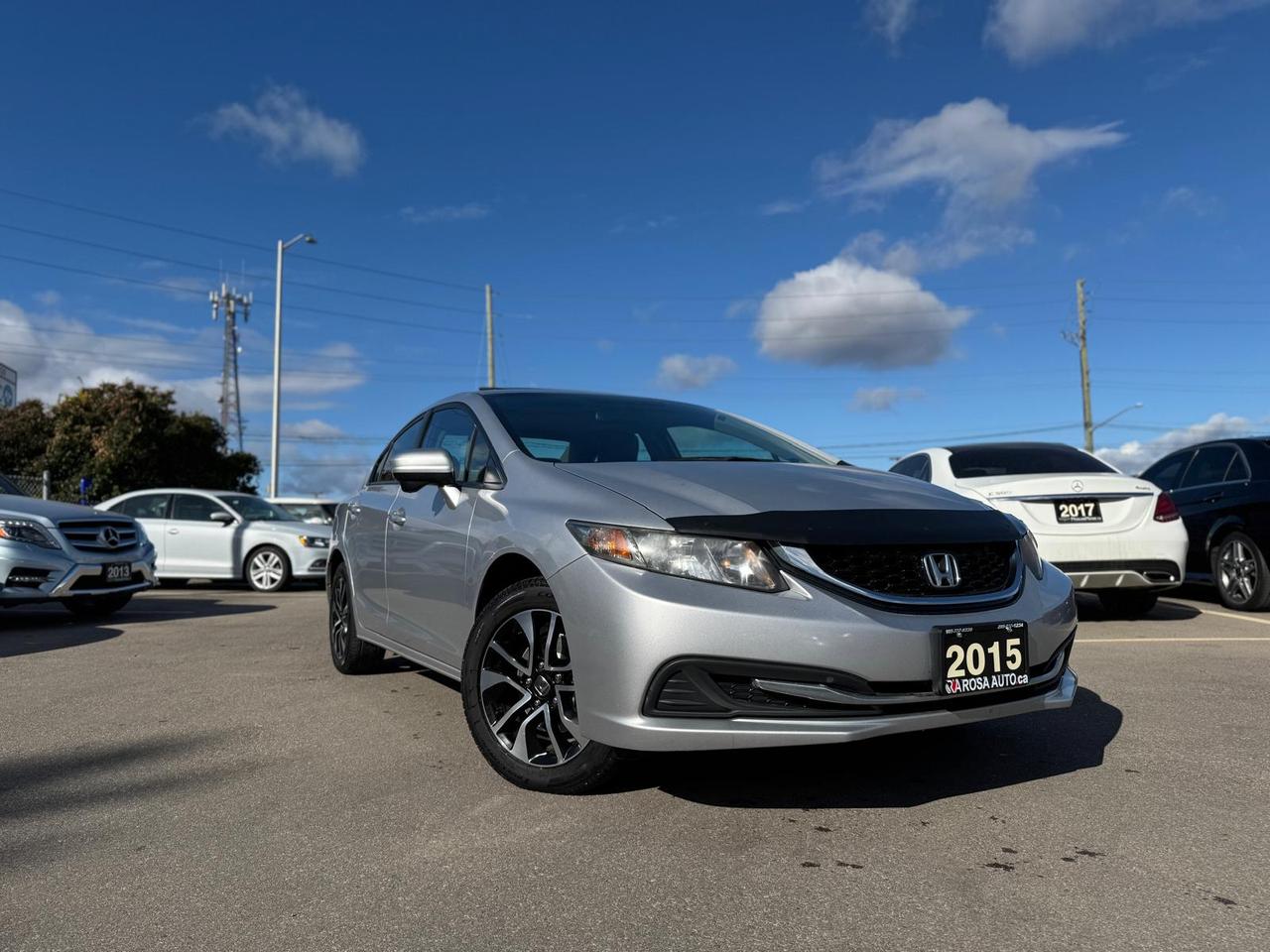 2015 Honda Civic AUTO NO ACCIDENT ONE OWNER BACKUPCAM BLINDSPOT CAM - Photo #1