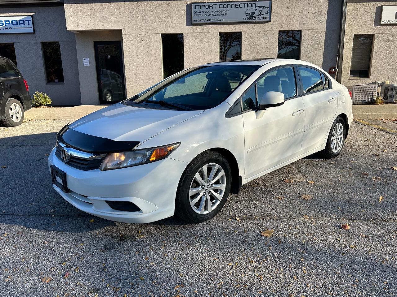 Used 2012 Honda Civic 4D EX-L|NAV|LEATHER|SUNROOF|CERTIFIED ! for sale in Burlington, ON