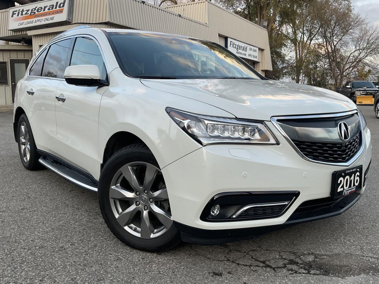 Used 2016 Acura MDX ELITE PKG - LTHR! NAV! 360 CAM! BSM! DVD! 7 PASS! for sale in Kitchener, ON