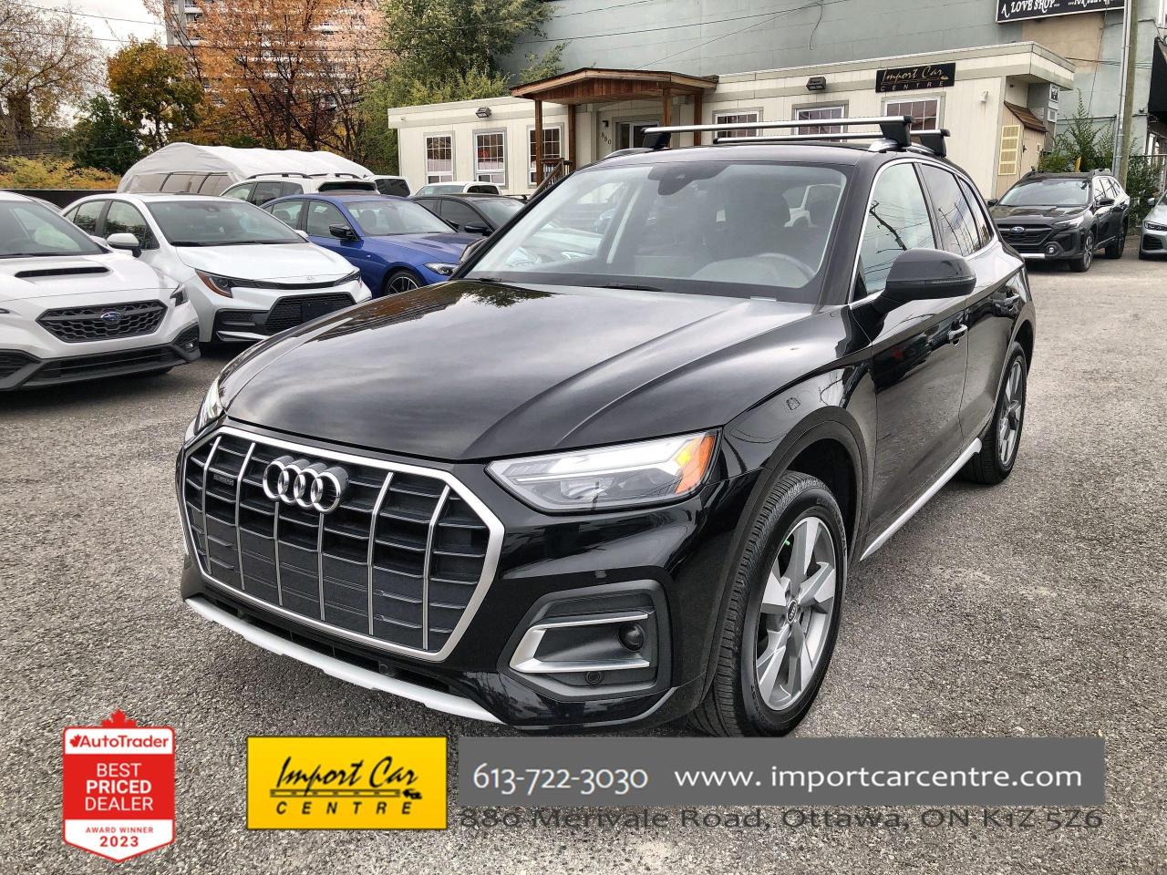 Used 2022 Audi Q5 45 Komfort CONVENIENCE PKG., LANE ASSIST, SIDE ASS for sale in Ottawa, ON