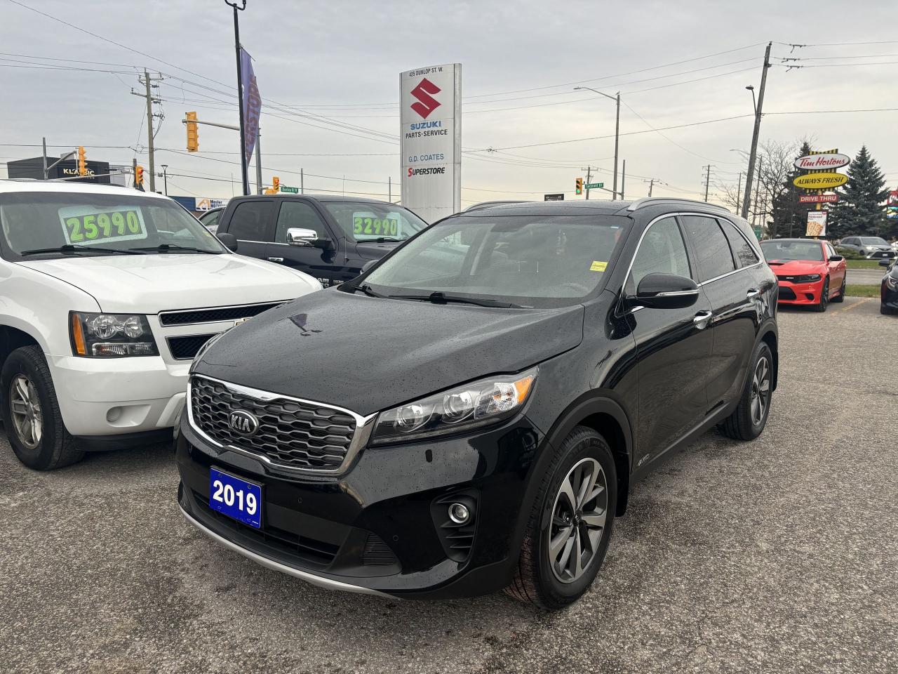 Used 2019 Kia Sorento EX AWD ~Leather ~Camera ~Moonroof ~CarPlay ~Alloys for sale in Barrie, ON