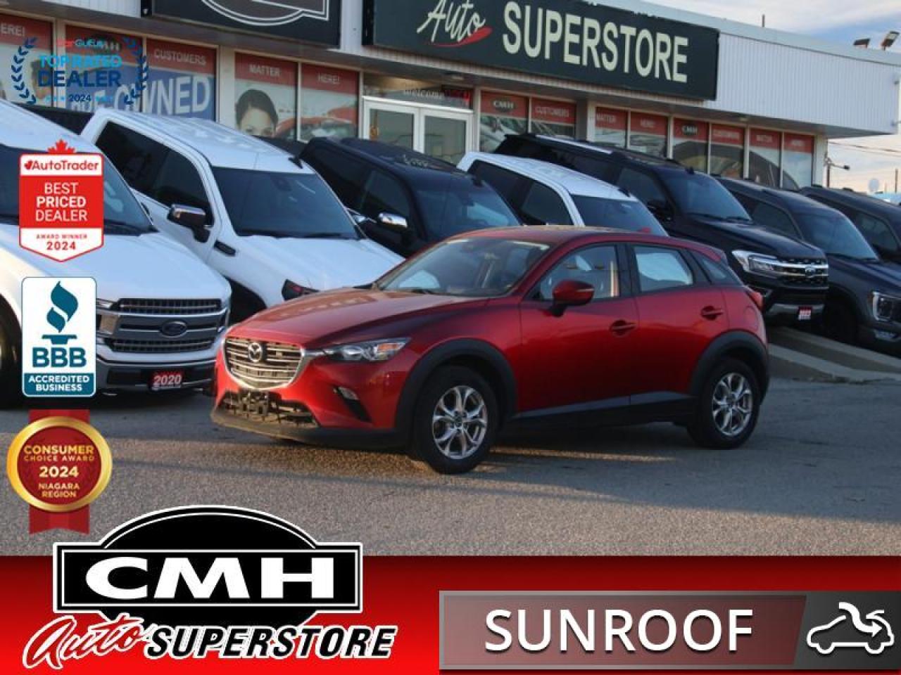 Used 2020 Mazda CX-3 GS  **SUNROOF - LEATHER - HTD SW** for sale in St. Catharines, ON