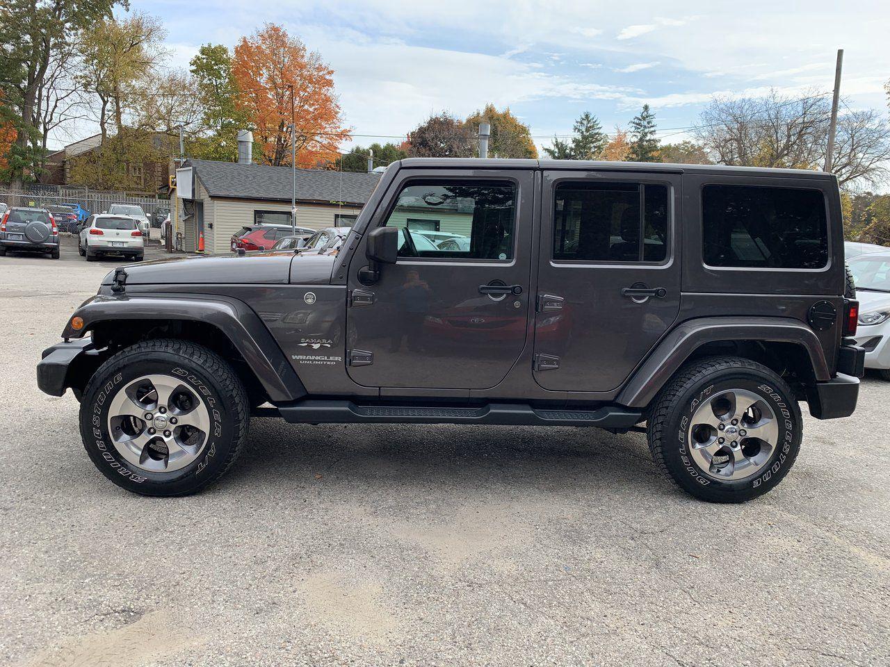 Used 2016 Jeep Wrangler Unlimited Sahara for sale in Scarborough, ON