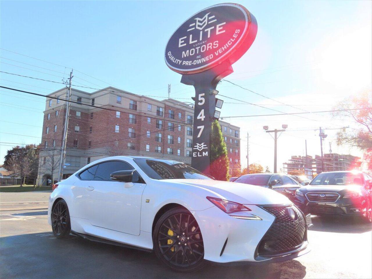 Used 2016 Lexus RC 350 COUPE AWD-Aftermarket Exhaust-Suspension Replaced for sale in Burlington, ON