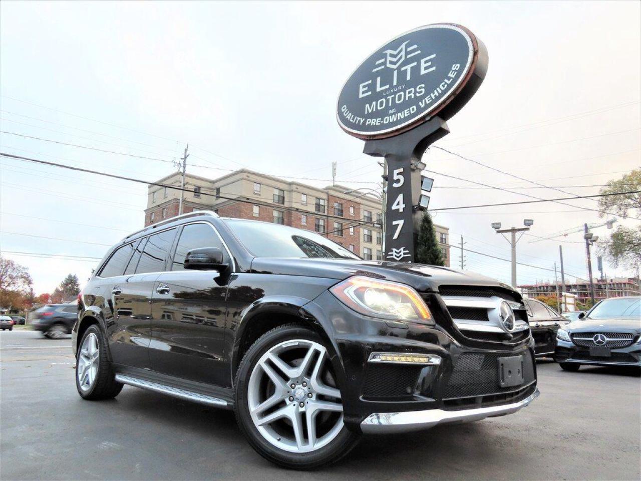 Used 2014 Mercedes-Benz GL-Class GL550 4MATIC-AMG PKG-V8-NAVIGATION-LOW KMS !!! for sale in Burlington, ON