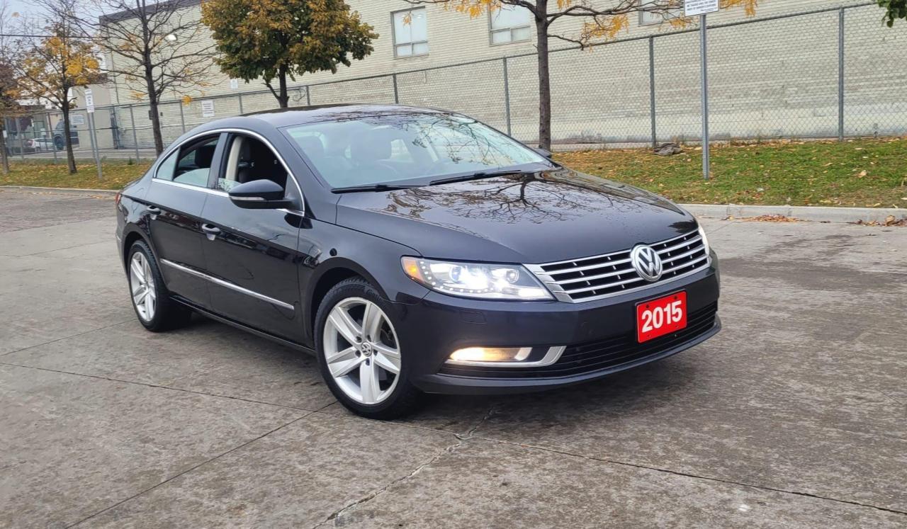 Used 2015 Volkswagen Passat CC Sportline, Leather, Auto, 3 Years warranty availab for sale in Toronto, ON