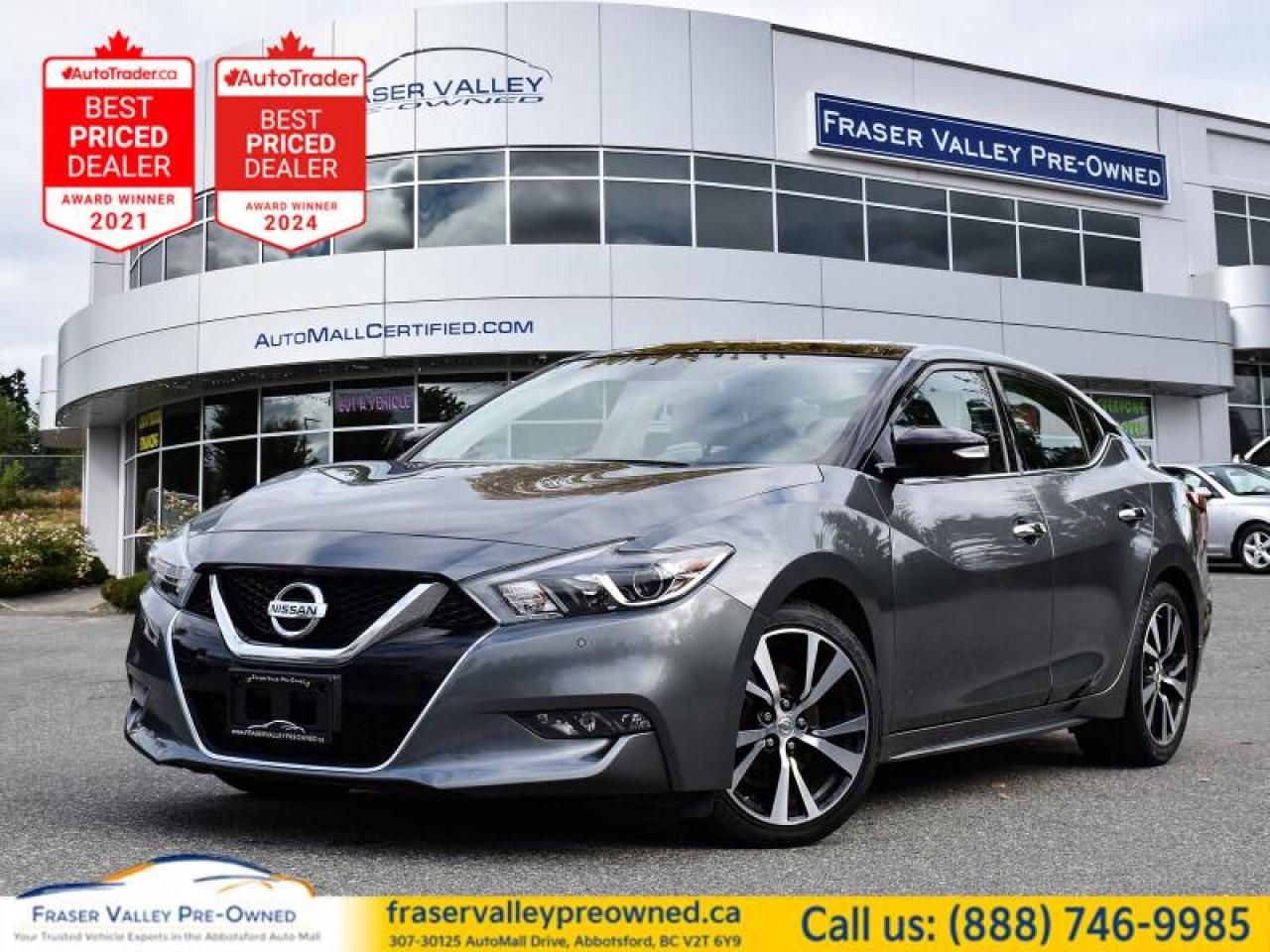 Used 2018 Nissan Maxima Platinum  Nav, Leather, Pano Roof for sale in Abbotsford, BC