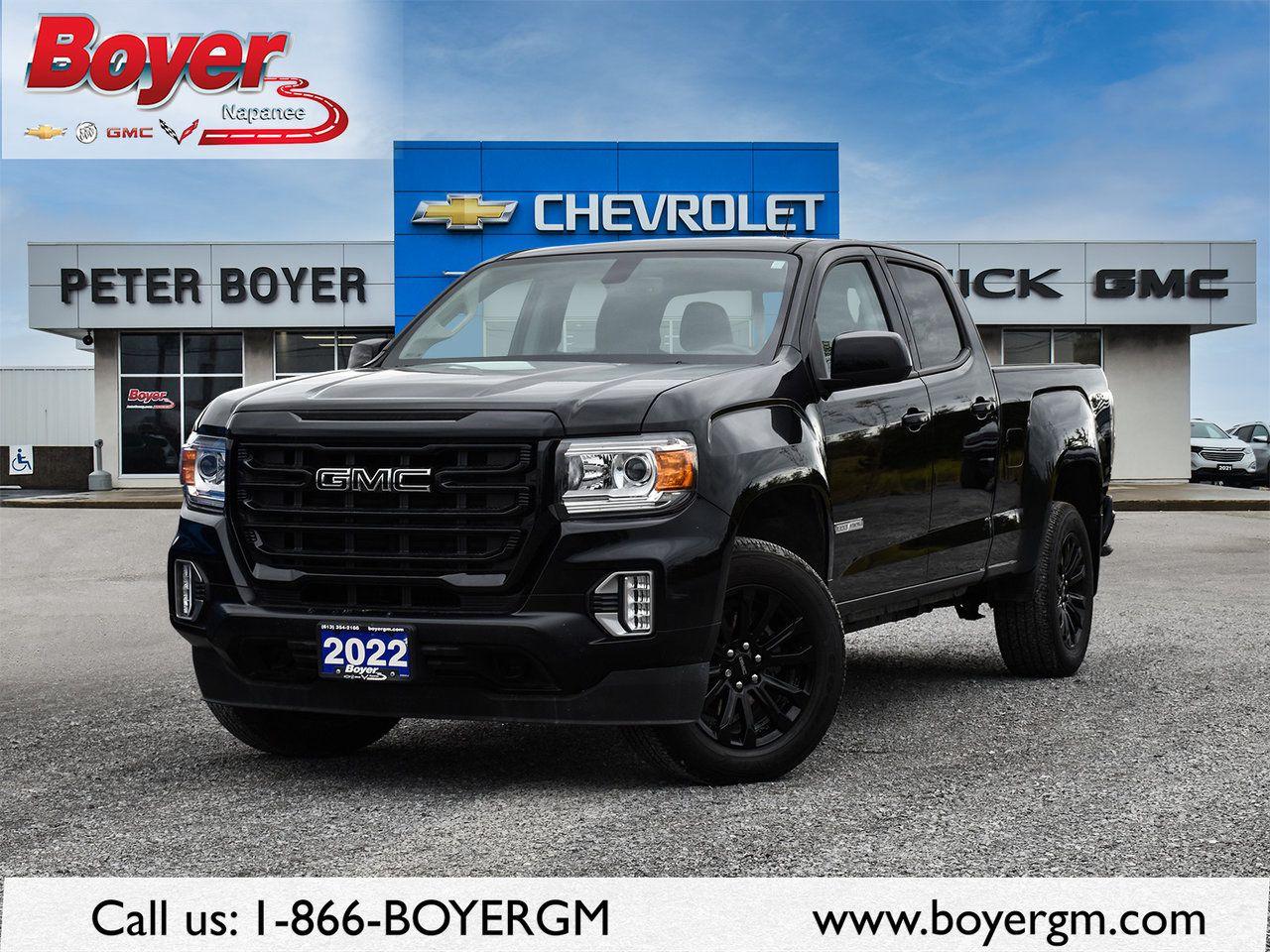 Used 2022 GMC Canyon 4WD Elevation for sale in Napanee, ON