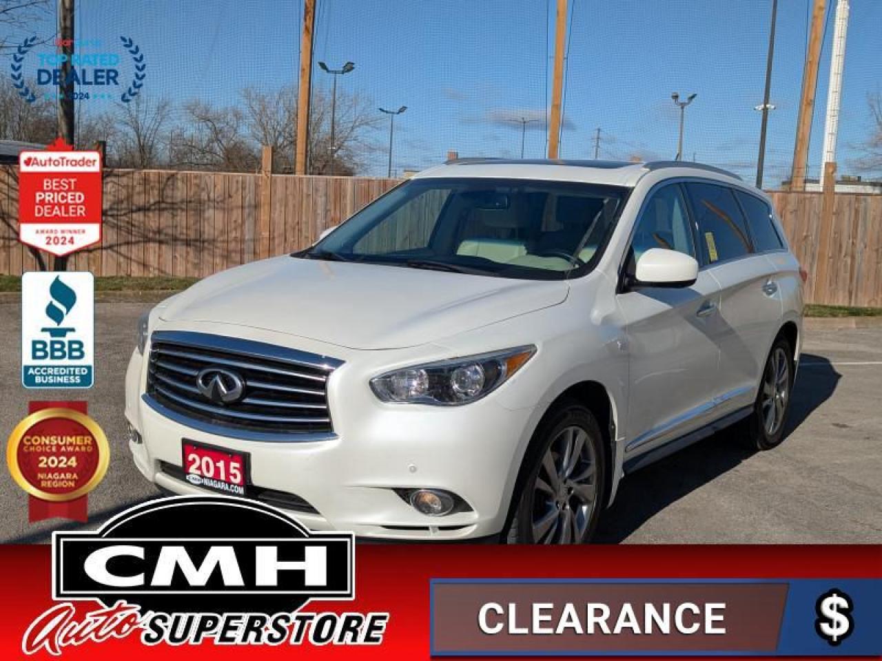 Used 2015 Infiniti QX60 Premium Plus Package  **CLD SEATS - DVD** for sale in St. Catharines, ON