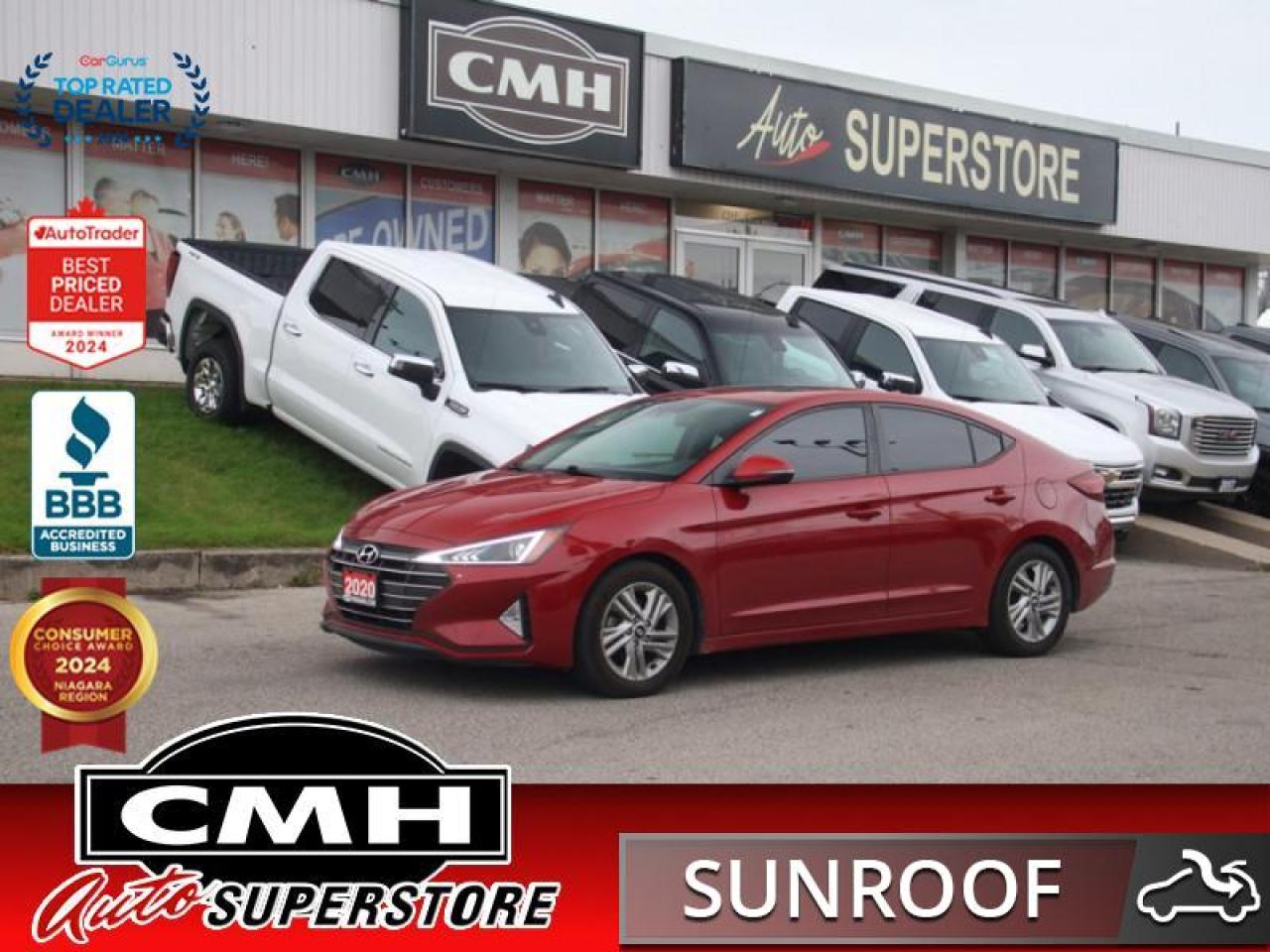 Used 2020 Hyundai Elantra Preferred w/Sun & Safety Package IVT  **CLEAN CF** for sale in St. Catharines, ON