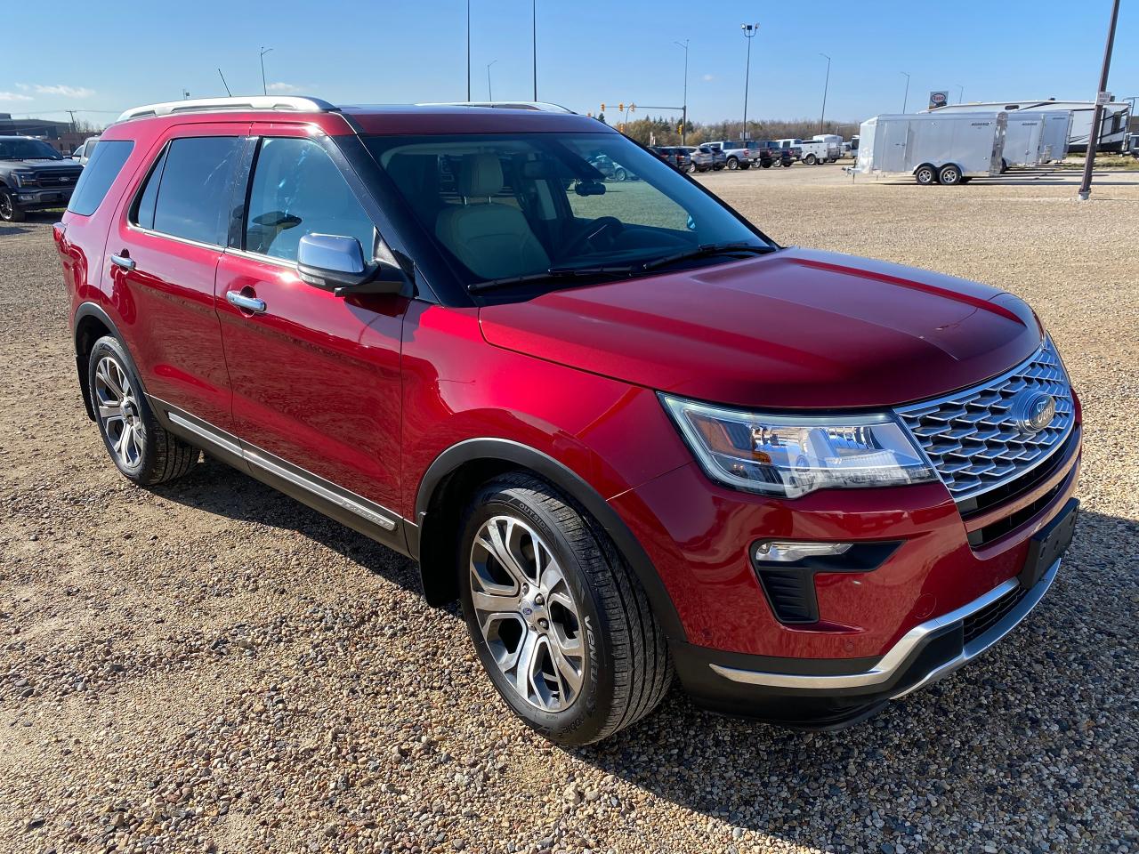 Used 2018 Ford Explorer Platinum 4wd for sale in Elie, MB