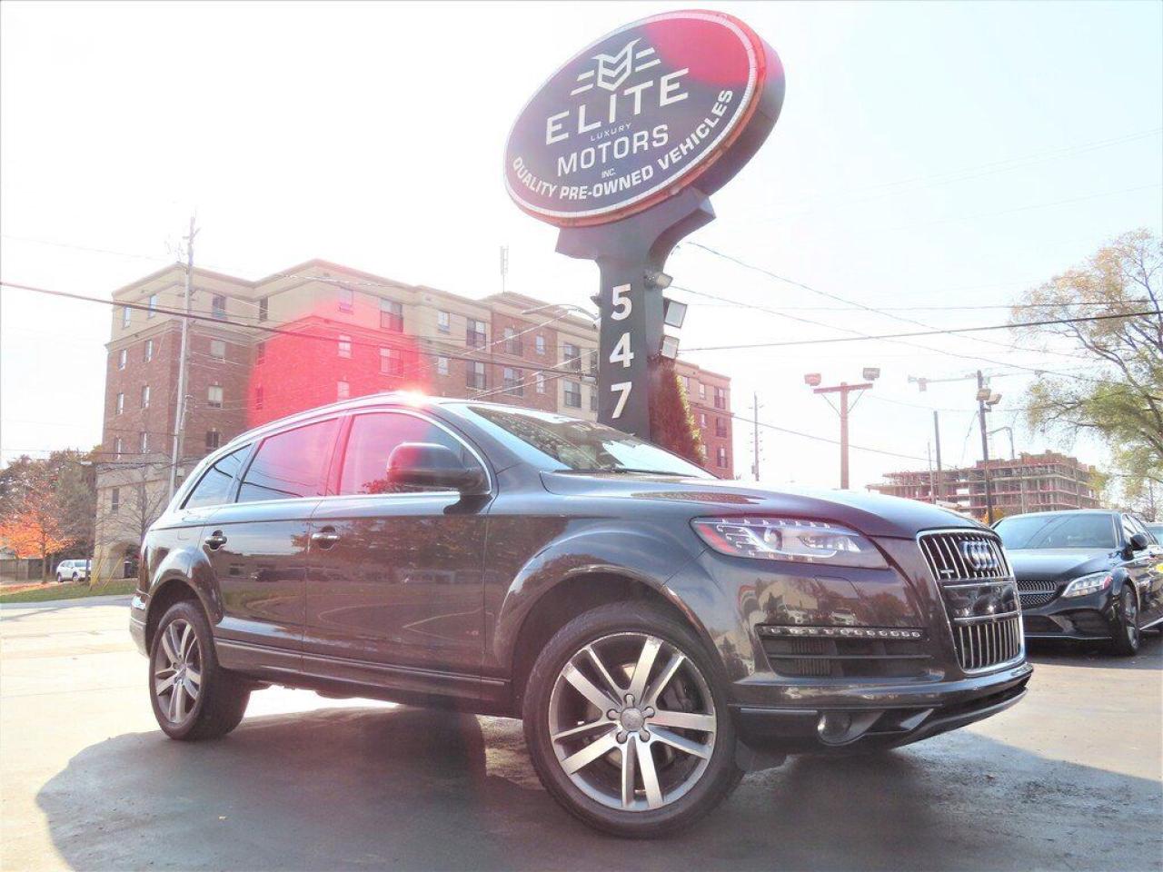 Used 2015 Audi Q7 TDI PROGRESSIVE QUATTRO - NAVI - PANORAMA ROOF for sale in Burlington, ON