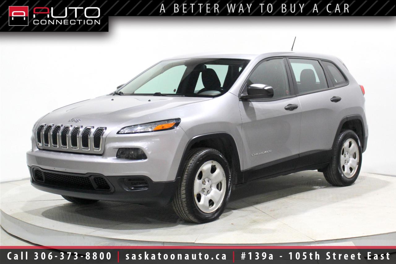 Used 2016 Jeep Cherokee Sport - COLD WEATHER PKG - HEATED STEERING WHEEL - REMOTE START - REARVIEW CAMERA for sale in Saskatoon, SK