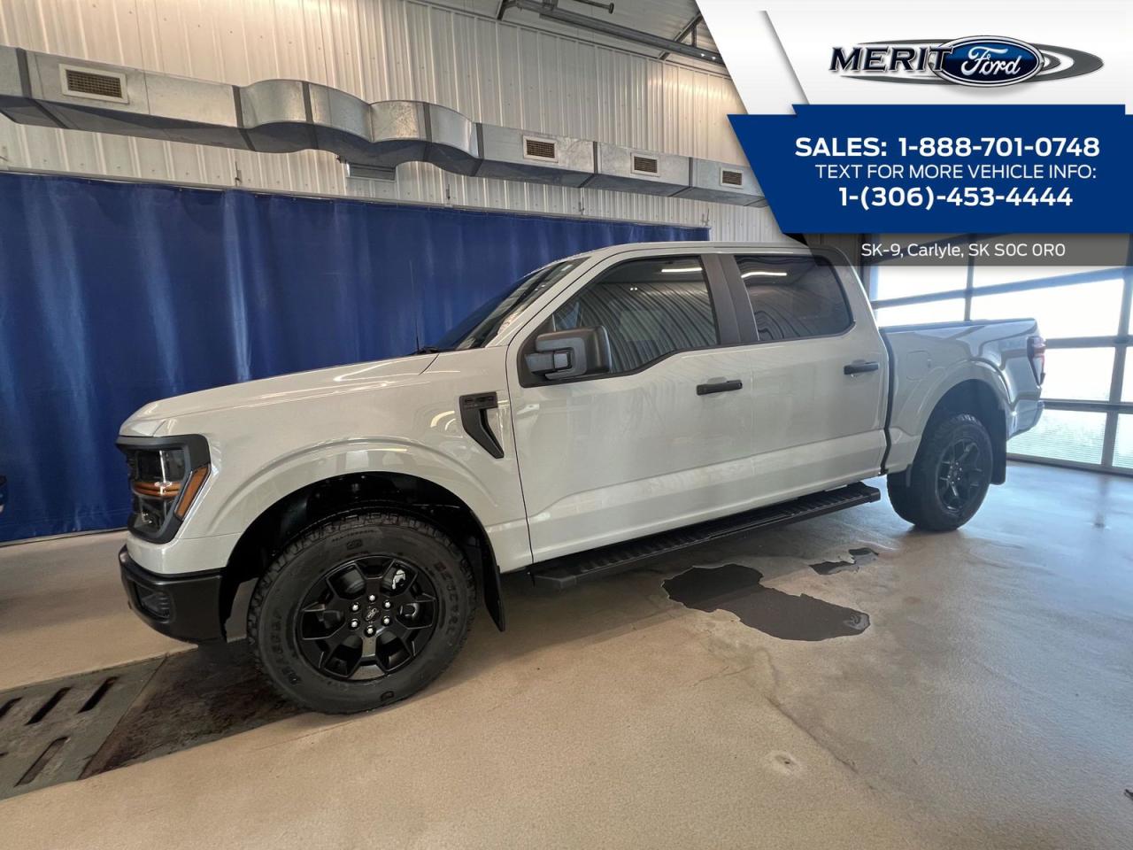 New 2024 Ford F-150 STX - 4WD, SuperCrew, V6, + MORE for sale in Carlyle, SK