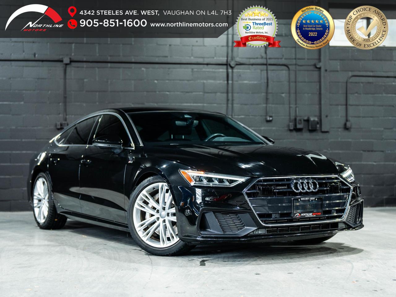 Used 2020 Audi A7 Sportback Progressiv S Line|ROOF|CAM|ADAPTIVE CRUISE CONTROL for sale in Vaughan, ON