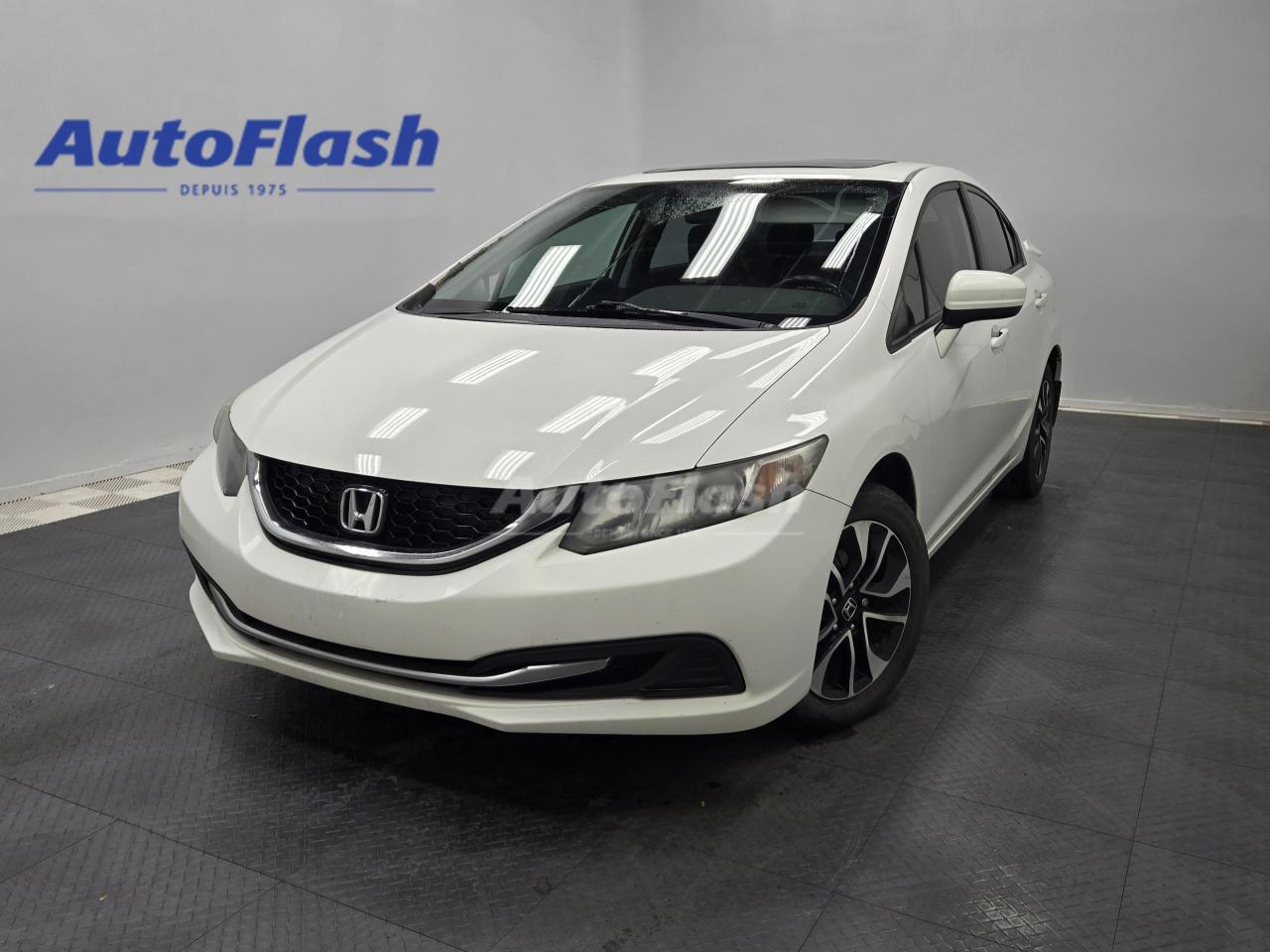 Used 2015 Honda Civic Sedan EX, CAMERA, BLUETOOTH, DEMARREUR, TOIT OUVRANT for sale in Saint-Hubert, QC