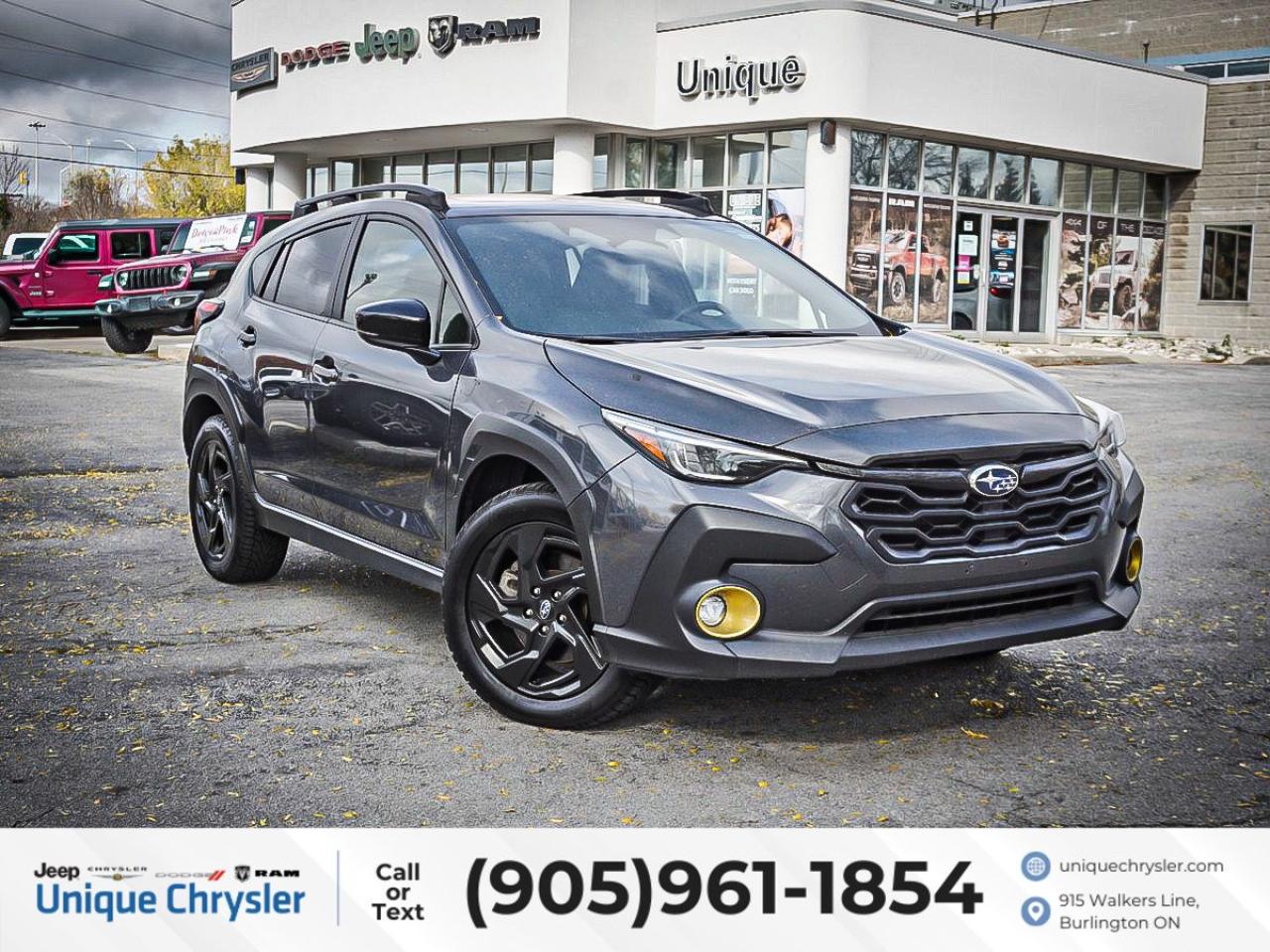 Used 2024 Subaru XV Crosstrek Onyx AWD| SUNROOF| for sale in Burlington, ON