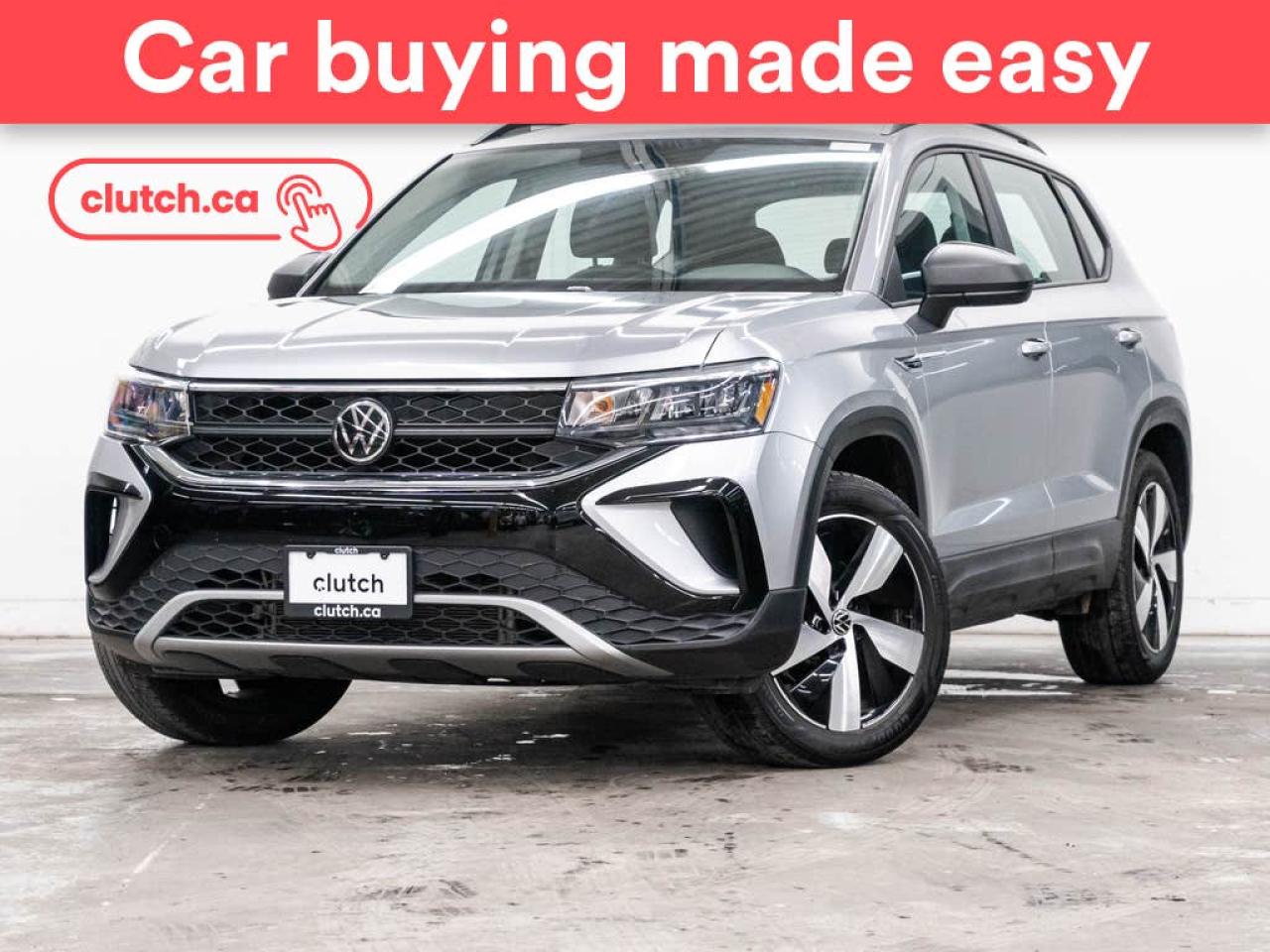 Used 2024 Volkswagen Taos Trendline AWD w/ Apple CarPlay & Android Auto, Rearview Cam, A/C for sale in Toronto, ON