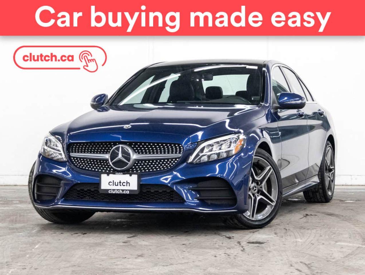 Used 2019 Mercedes-Benz C-Class C 300 AWD w/ Apple CarPlay & Android Auto, Dual-Panel Sunroof, Nav for sale in Toronto, ON