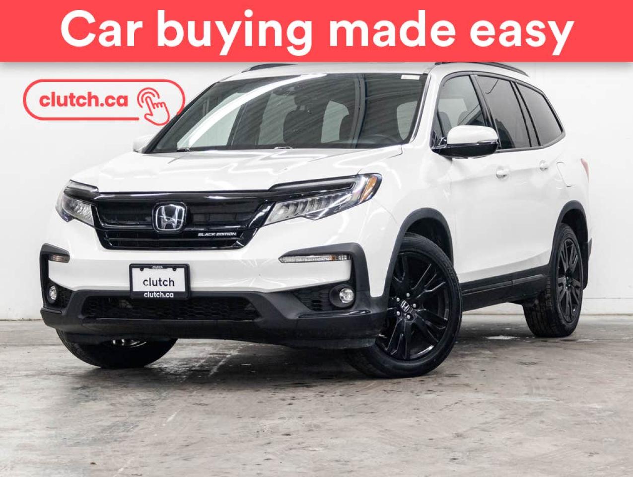 Used 2020 Honda Pilot Black Edition AWD w/ Apple CarPlay & Android Auto, Heated Steering Wheel, Heated Front Seats for sale in Toronto, ON