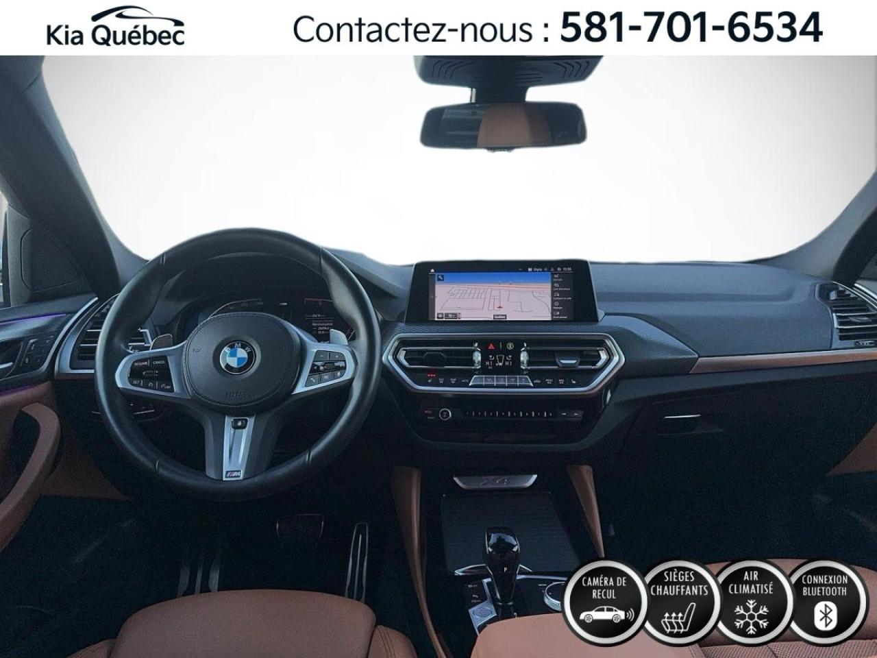 Used 2023 BMW X4 XDRIVE30I AWD *CUIR *TOIT *GPS *CAMÉRA *CARPLAY for sale in Québec, QC