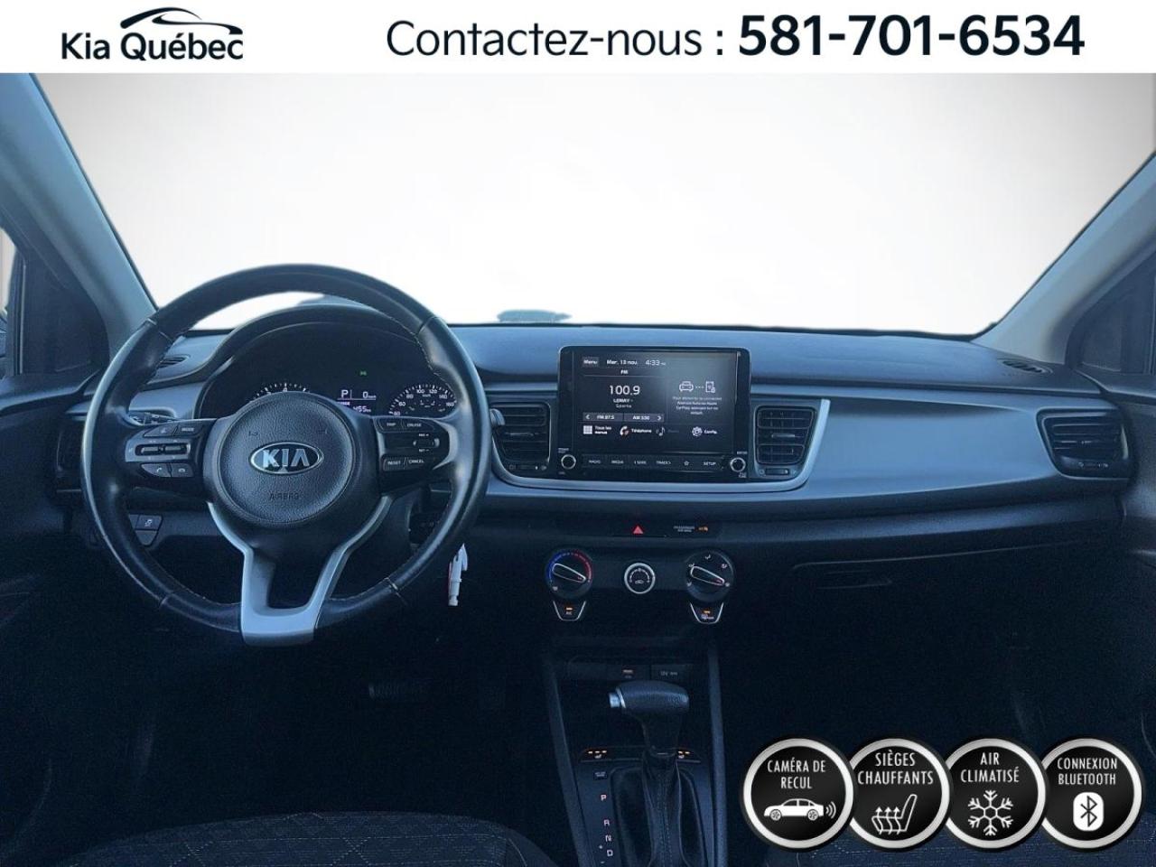 Used 2021 Kia Rio5 LX+ *APPLE CAR PLAY/ANDROID AUTO *CAMÉRA *CRUISE for sale in Québec, QC