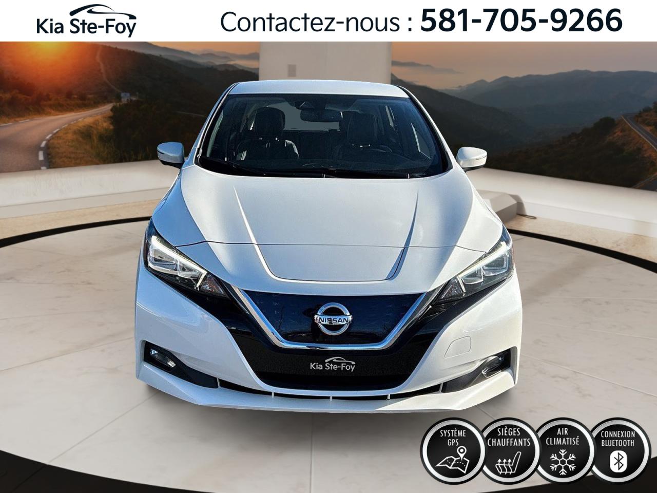 Used 2019 Nissan Leaf SL *CUIR *GPS *CARPLAY *CAMERA 360 *CRUISE for sale in Ste-Foy, QC