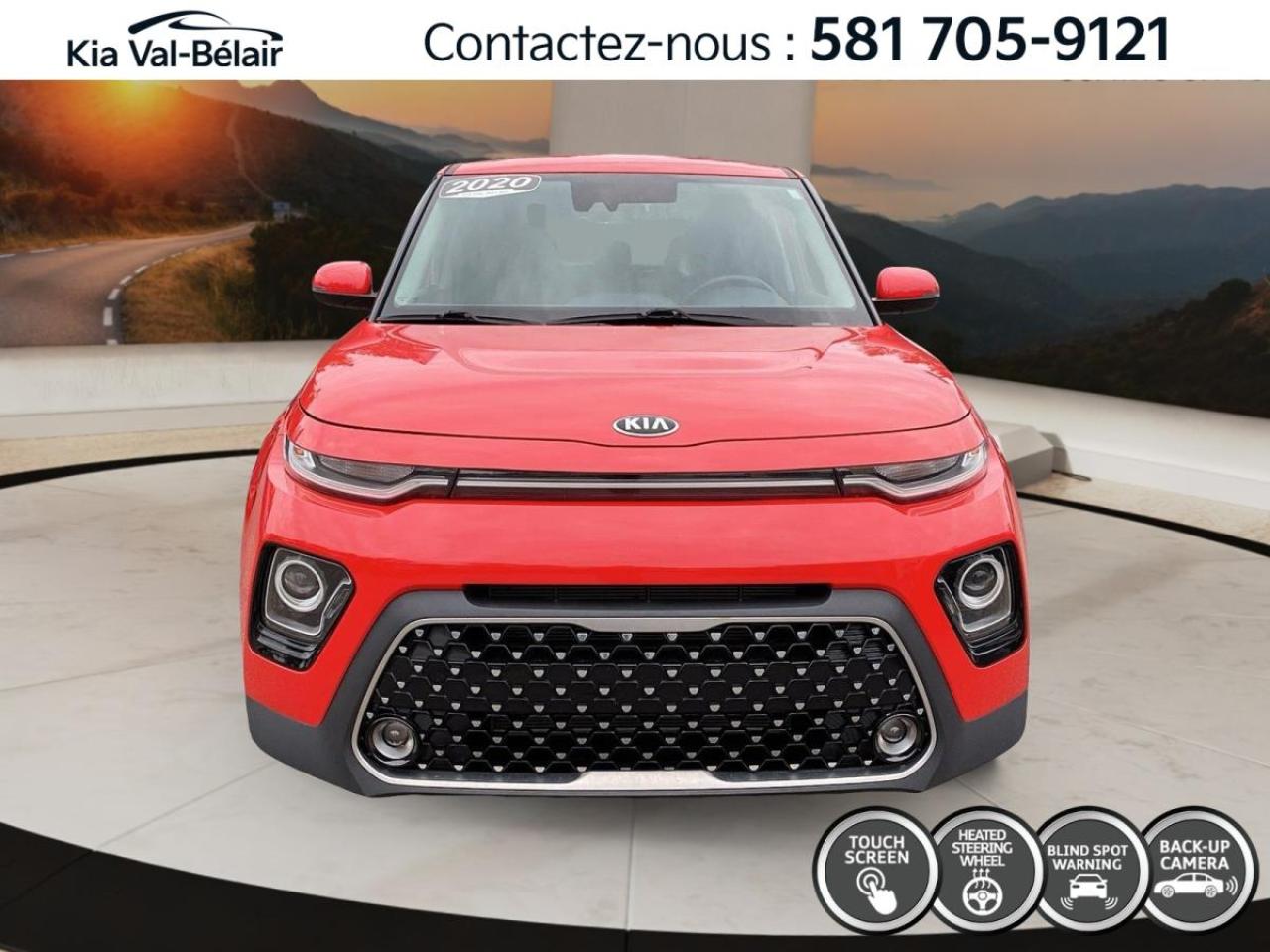 Used 2020 Kia Soul EX *CRUISE *CAMERA *ANGLE MORT *VOLANT CHAUFFANT for sale in Québec, QC