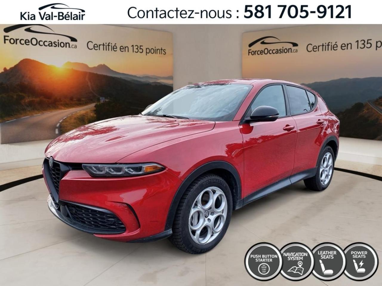 Used 2024 Alfa Romeo Tonale SPRIT PHEV * A/C * AWD * CARPLAY * GPS * CRUISE * for sale in Québec, QC