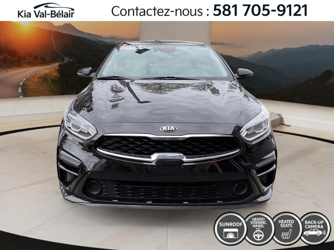 Used 2021 Kia Forte EX + *CRUISE *CAMERA *ANGLE MORT *VOLANT CHAUFFANT for sale in Québec, QC