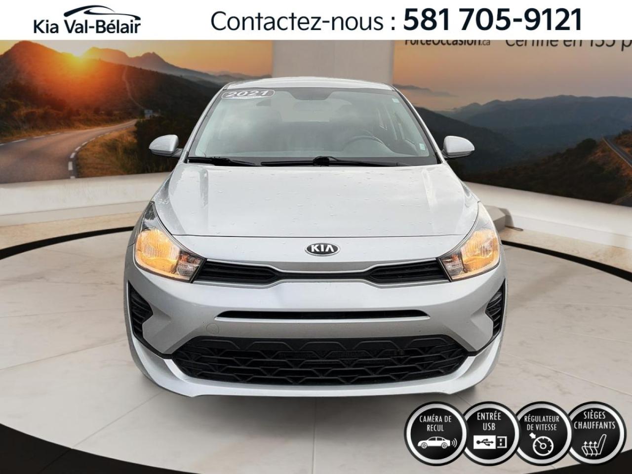 Used 2021 Kia Rio5 LX+ *A/C *CRUISE *CAMERA *BLUETOOTH *SIEGE CHAUF. for sale in Québec, QC