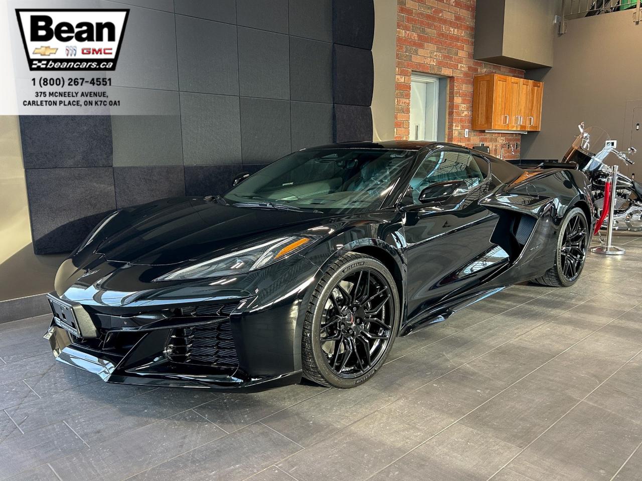 New 2025 Chevrolet Corvette Z06 5.5L V8 WITH REMOTE ENTRY, HEATED SEATS, HEATED STEERING WHEEL, VENTILATED SEATS, APPLE CARPLAY AND ANDROID AUTO for sale in Carleton Place, ON