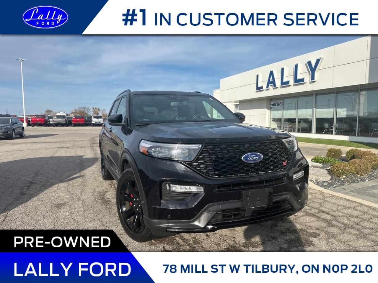 Used 2020 Ford Explorer ST, Street Pack, Moonroof, Nav!! for sale in Tilbury, ON