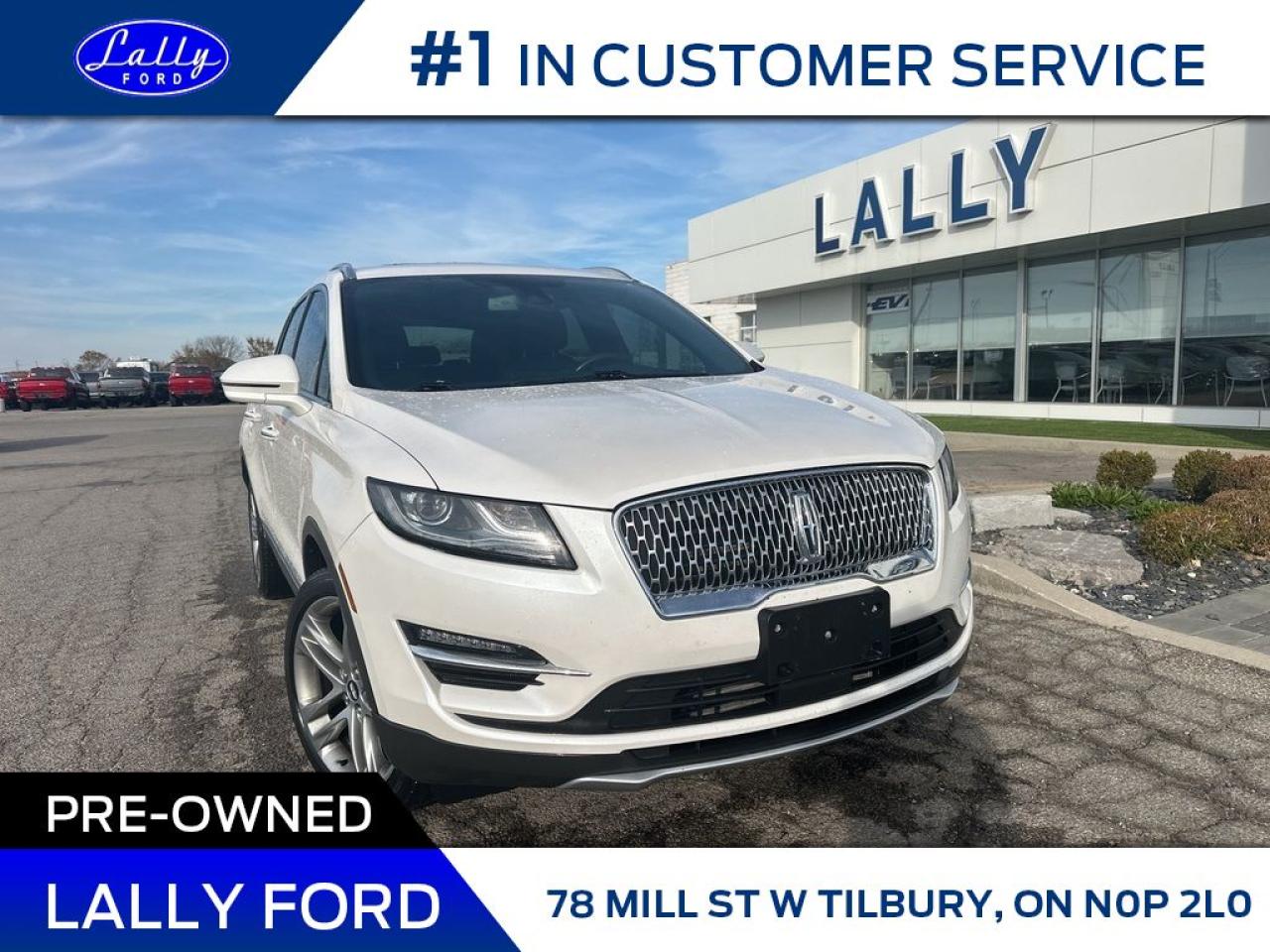 The 2019 Lincoln MKC AWD is a luxury compact SUV that combines smooth performance with premium comfort. Equipped with a 2.0-liter turbocharged engine (245 hp) or an optional 2.3-liter (285 hp), it offers responsive handling and a comfortable ride. Its all-wheel-drive system improves traction, while Lincolns luxury featuresleather seats, an 8-inch touchscreen, and advanced driver-assistance technologyenhance convenience and safety. It also has a sleek design with Lincolns signature grille and LED lighting, making it both stylish and practical for city and highway driving.