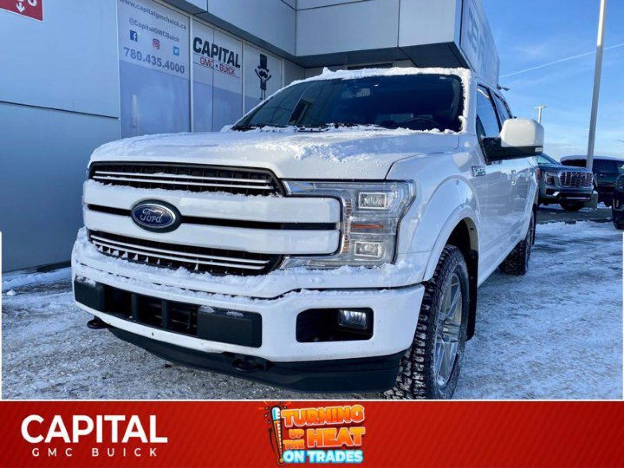 Used 2018 Ford F-150 LARIAT 4WD SuperCrew 5.5' Box * PANORAMIC SUNROOF * FX4 OFF ROAD * NAVIGATION * for sale in Edmonton, AB