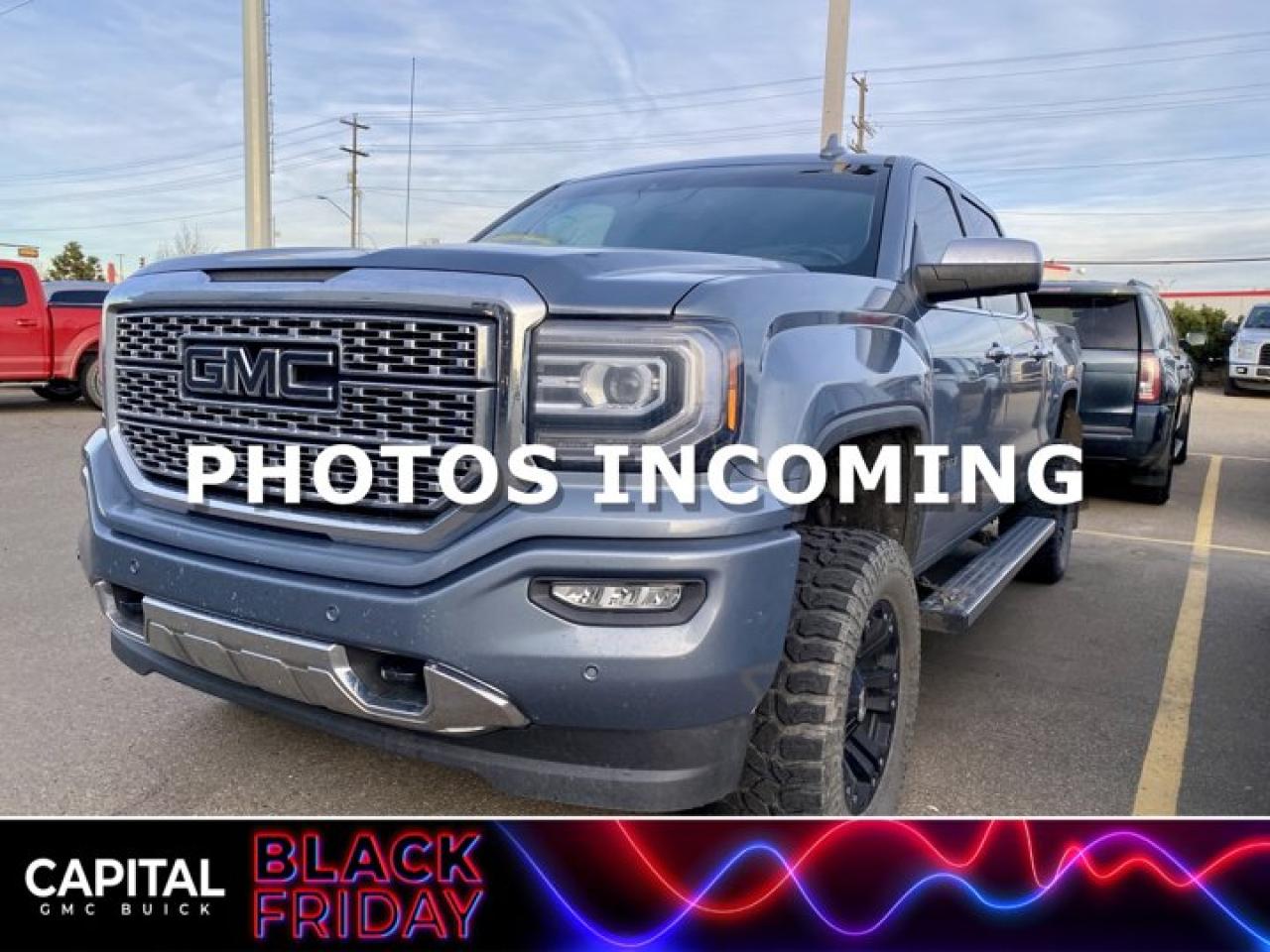 Used 2016 GMC Sierra 1500 Crew Cab Denali * 6.2L * SUNROOF * RARE LIGHT STEEL GRAY COLOR * for sale in Edmonton, AB