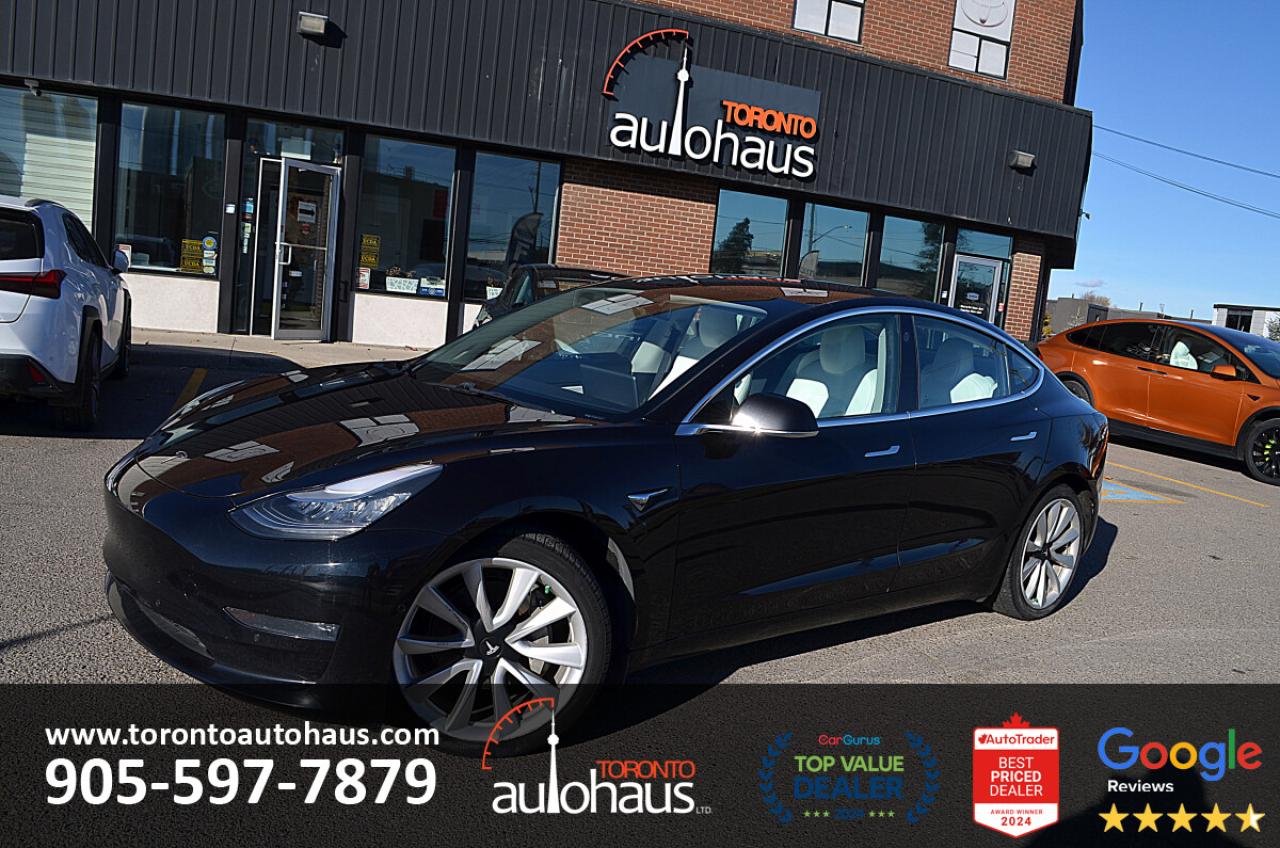 Used 2018 Tesla Model 3 LR AWD I WHITE INT I OVER 100 TESLAS IN STOCK AT TESLASUPERSTORE.CA for sale in Concord, ON