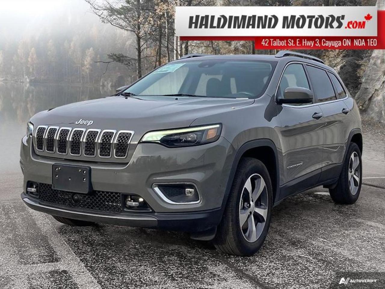 Used 2021 Jeep Cherokee Limited for sale in Cayuga, ON