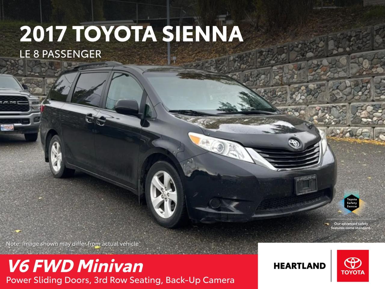 Used 2017 Toyota Sienna LE for sale in Williams Lake, BC