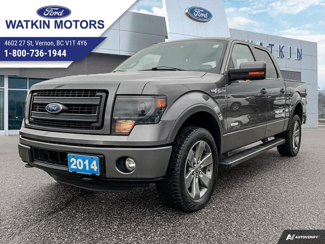 Used 2014 Ford F-150 Supercrew 4x4 FX4 for sale in Vernon, BC