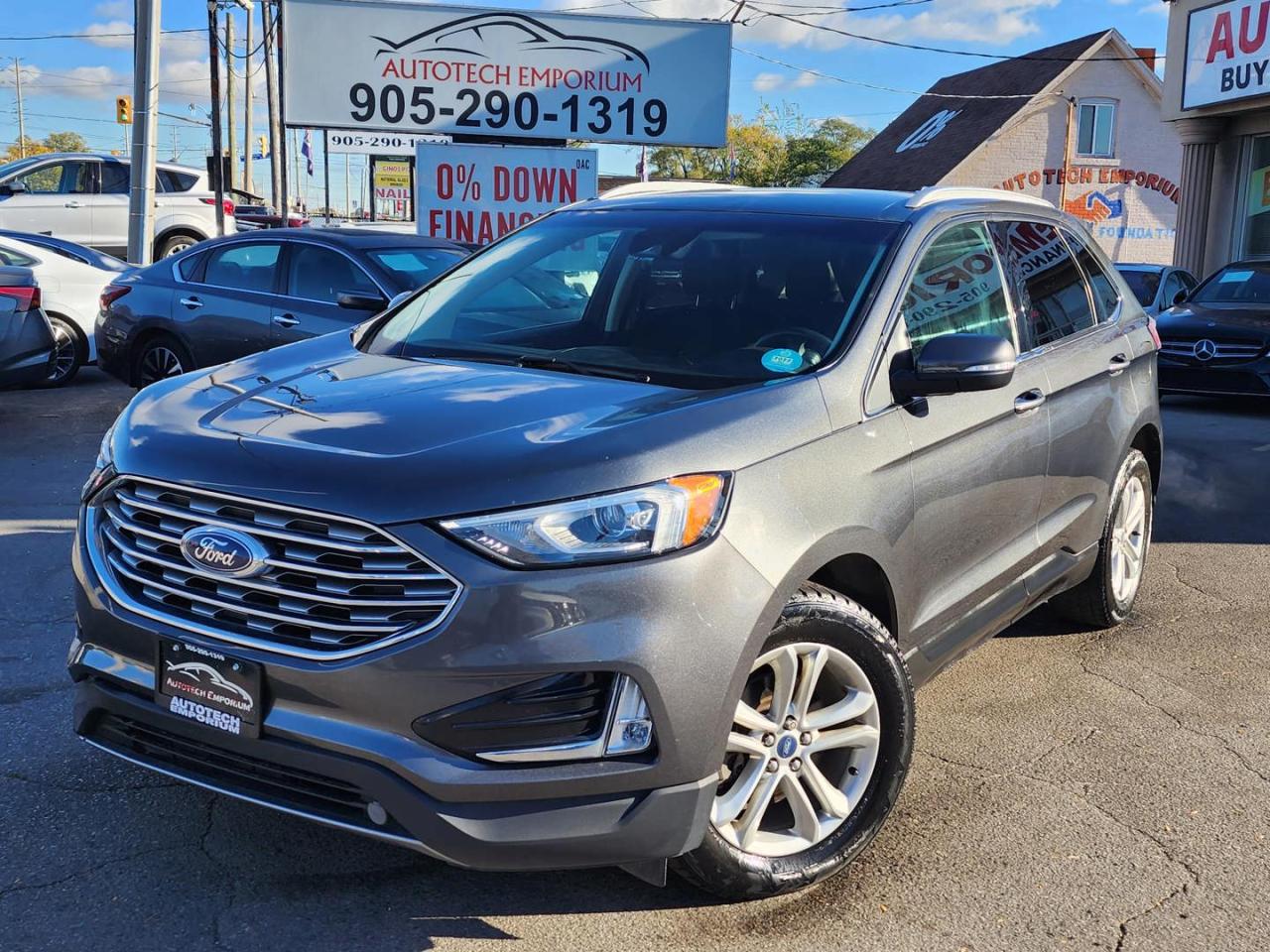 Used 2019 Ford Edge SEL / Blind Spot / Pwr Seats / Psh Start for sale in Mississauga, ON