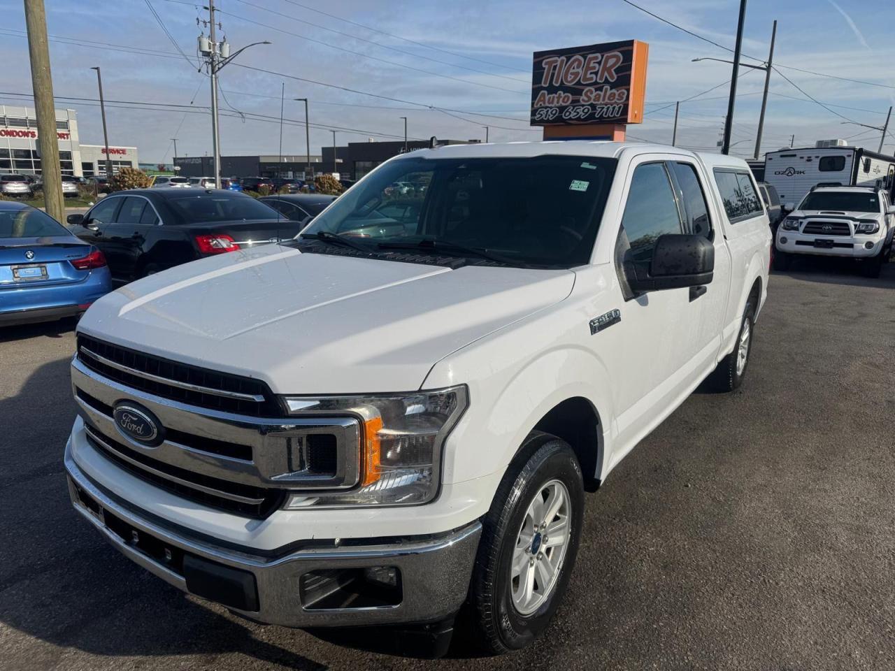 Used 2020 Ford F-150 XLT, SUPERCAB, LEER TOPPER, SCREEN, CERTIFIED for sale in London, ON