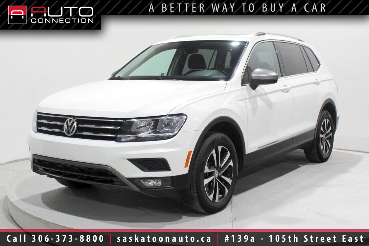 Used 2021 Volkswagen Tiguan United - AWD - ACCIDENT FREE - HEATED SEATS - NAV - PANORAMIC ROOF - CARPLAY - ANDROID AUTO - LOCAL VEHICLE for sale in Saskatoon, SK